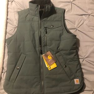 Carharrt Sherpa Lined Vest Women’s NWT!